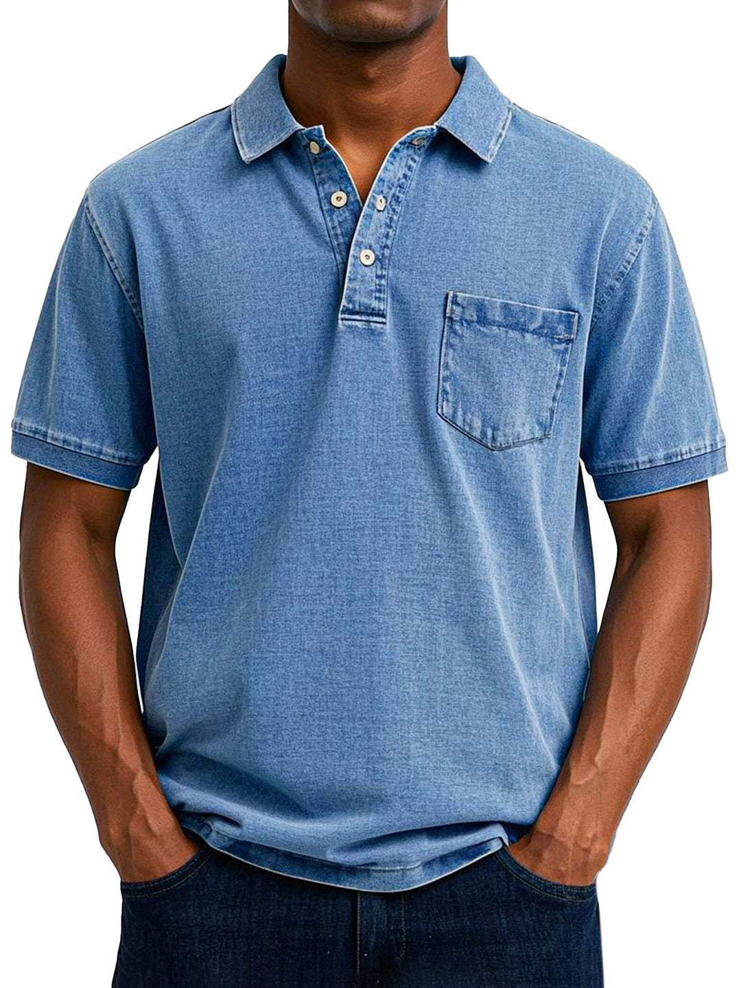 Oscar™ | Vintage-Casual-Poloshirt für Herren