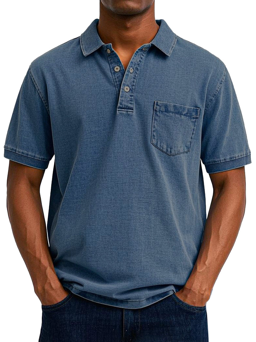 Oscar™ | Vintage-Casual-Poloshirt für Herren