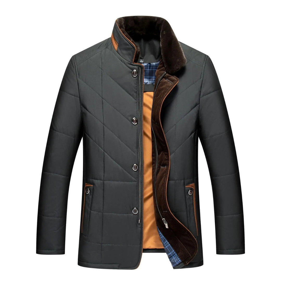 Alden | Winterjacke-Weste mit Stehkragen