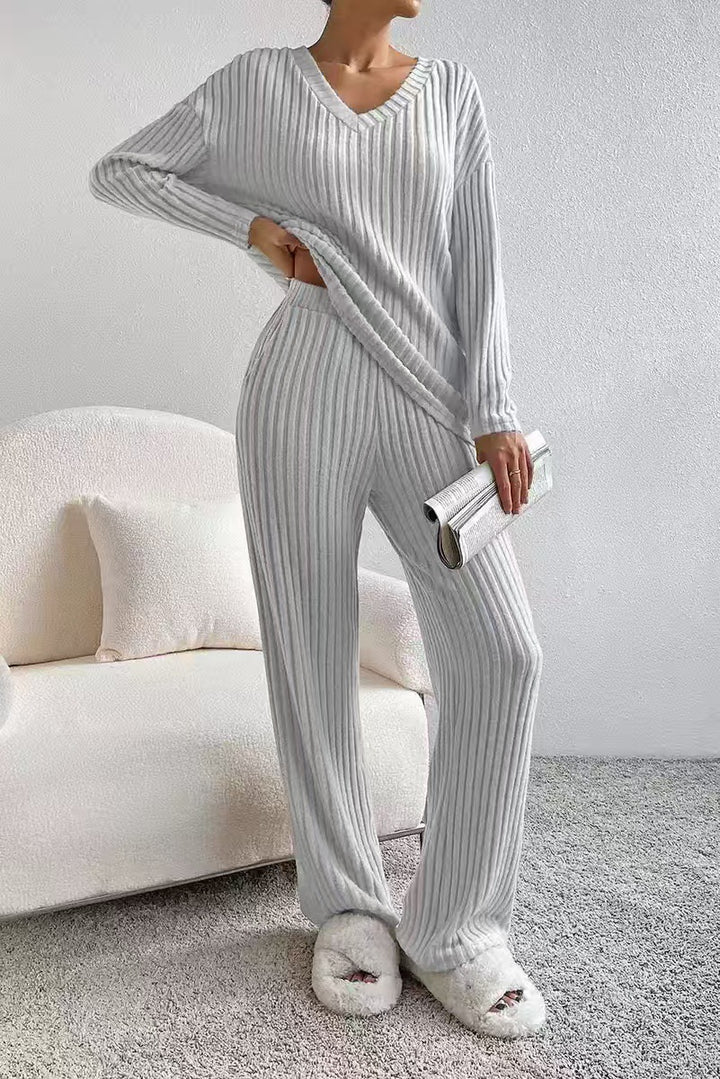 ✨ Gemütliches Zweiteiler-Loungewear-Set – Stil trifft Komfort