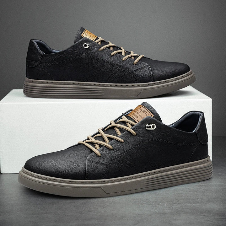 OXFORDS LEDER-SNEAKER