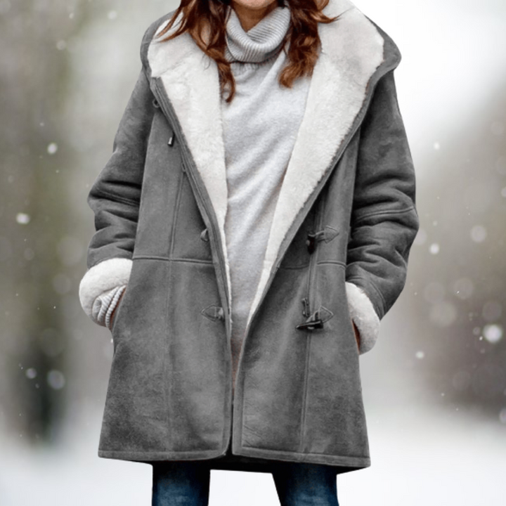 Sofia™ | Warmer und stilvoller Fleece-Mantel