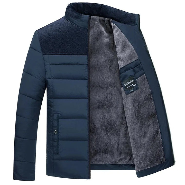Herren Winterjacke mit Warmem Fleecefutter – Klassisch & Stylisch