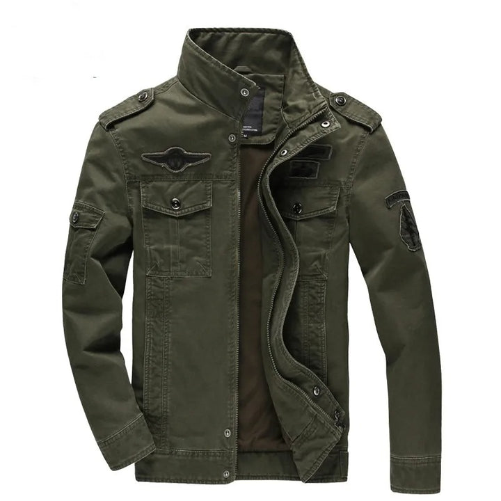 Herren Militärjacke im Vintage-Stil – Robust & Stilvoll
